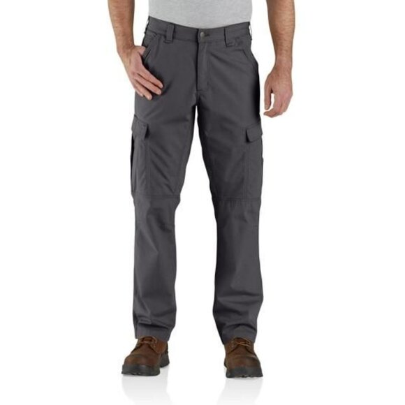 Carhartt 34x30 Relaxed Fit Force Extremes Cargo Pants Gray Ripstop Workwear - Picture 2 of 12